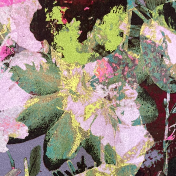 FUZZI floral shift dress size 42 - Picture 3 of 12